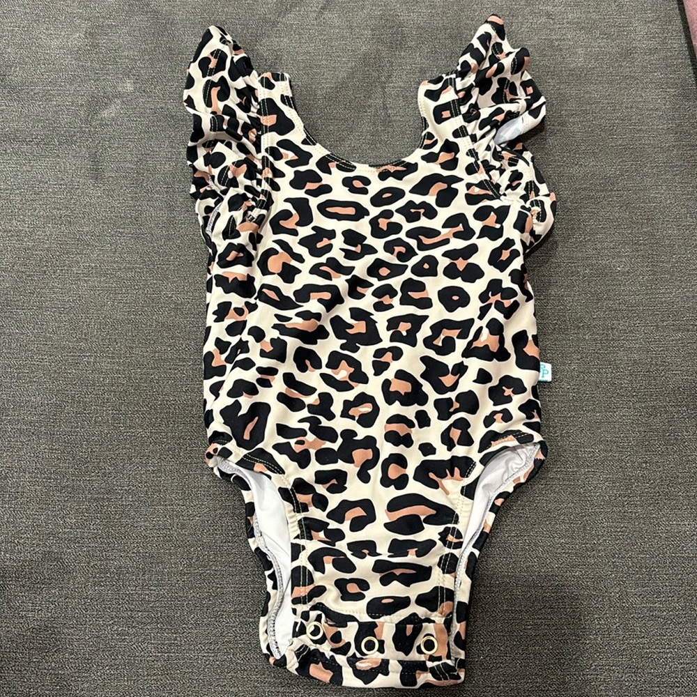 Lana Leopard One Piece Bathing Suit